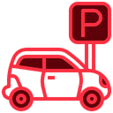 Free Parking background icon